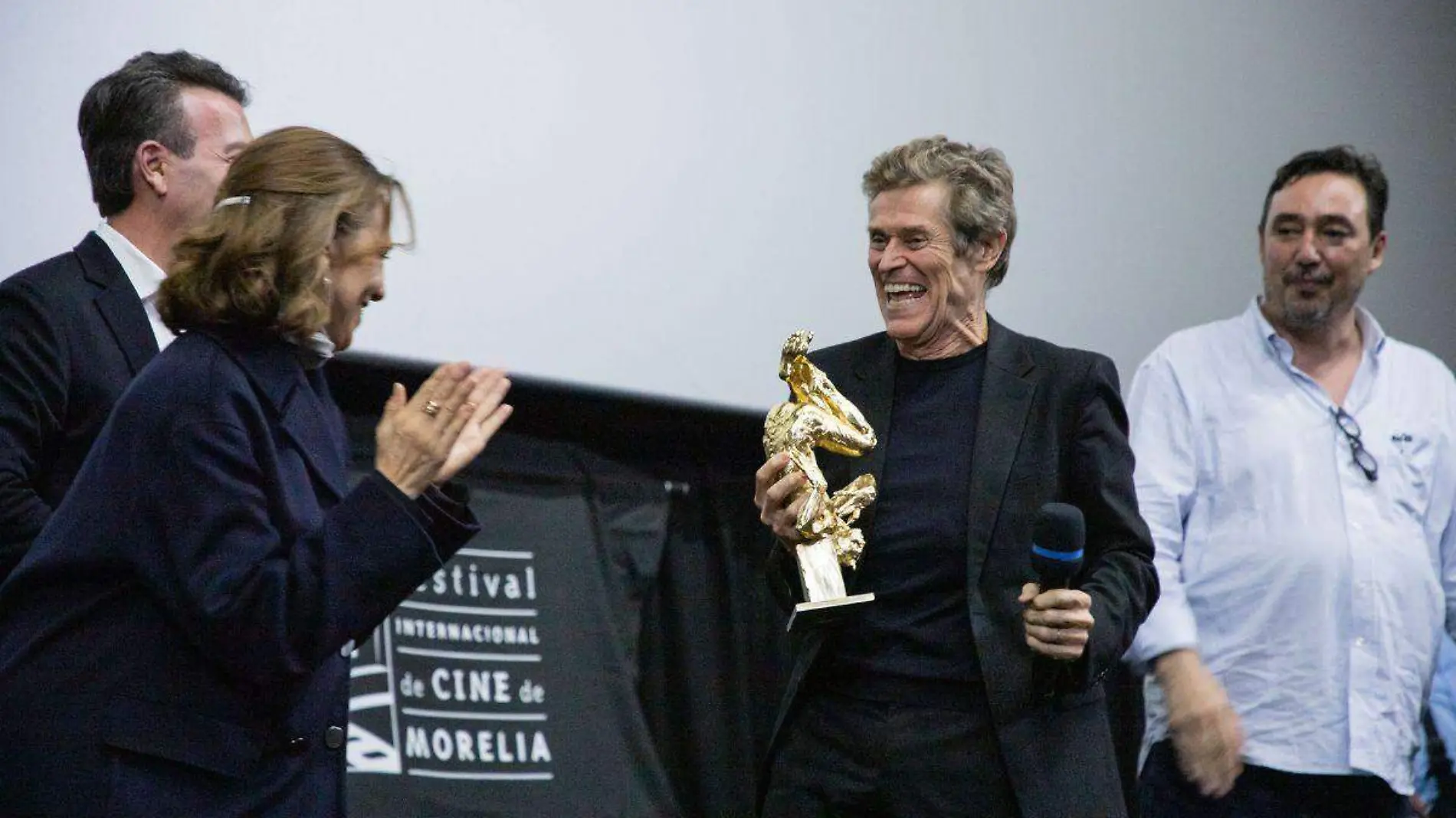 Willem Dafoe recibe premio a la Excelencia Artística en el FICM 2023